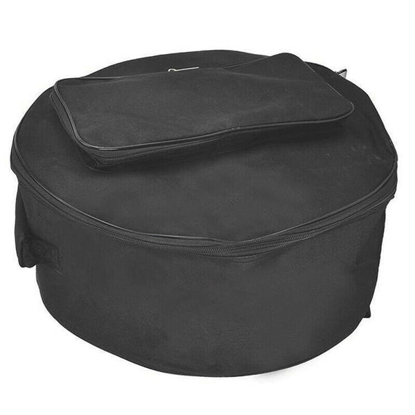15 Inch Snare Drum Bag Backpack Case with Shoulder Strap Outside Pockets Pe