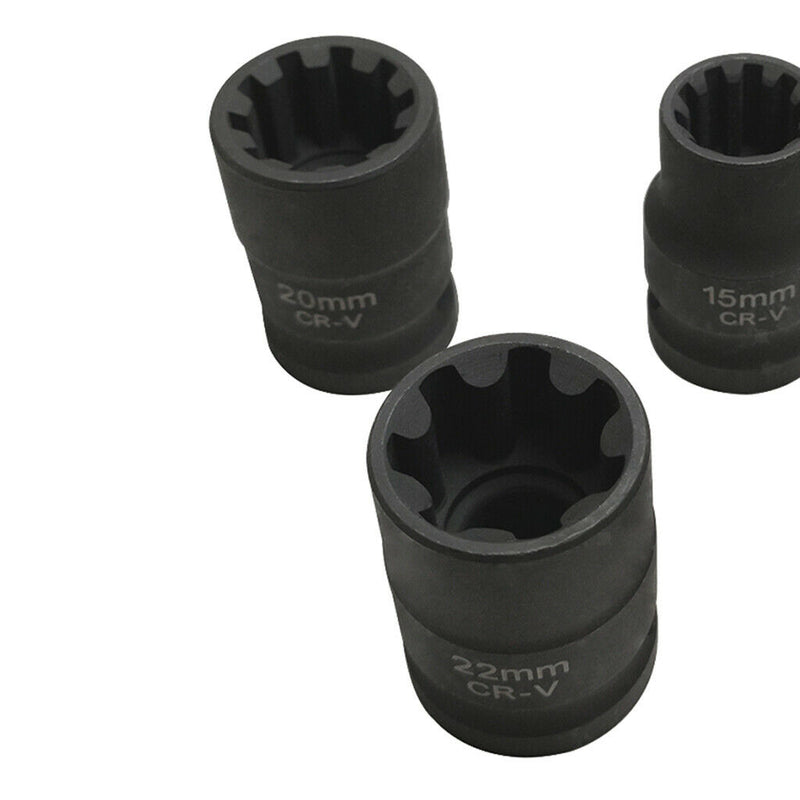 5pcs Steel Brake Caliper Socket Set Fit for  VW
