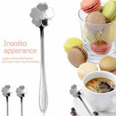 Creative Flower Coffee Spoon Tableware Tea Spoon Stainless Steel Fruit Fork P2E3