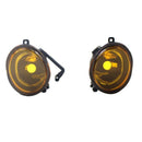 01-06 For-Bmw E46 For-Bmw E39 Yellow Lens Pair Bumper Fog Light Lamp Replac