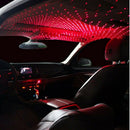 LED Car Interior Atmosphere Red Light USB Charge Floor Decor Lamp Accessories SF