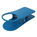 Table Desk Cup Clip Plastic Clamp on Table Cup Holder Clip Clamp (Random Co