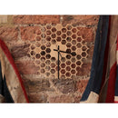Creative Bamboo Wall Clock Simple Modern Design Honeycomb Natural Wooden Wa