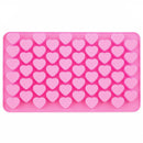 55Heart Silicone Cake Chocolate Cookies Baking Mould Mold Soap ice Tra tool S2Y4