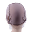 Brown Lace Front Wig Cap M Code Adjustable Head Circumference Elastic Strap