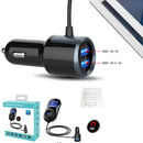 Wireless Bluetooth 4.1+EDR Car MP3 Player Kit Hands-Free Dual USB FM SP