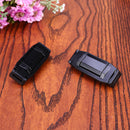 Stylish Seat Belt Adjusting Clip Tension Adjuster for Car Pack of 2 Black