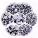 700pcs Wiggle Googly Eyes with Self-adhesive DIY Scrapbooking Crafts