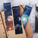 30pcs/lot Roaming space Paper bookmarks stationery book holder message card FT