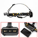USB T6 Headlamp LED Focus Head Light SelfDefense Camp Lamp Outdoor Headlight FT