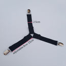 Bed Sheet Fasteners, Elastic Suspenders Gripper Holder Straps Clip for Bed