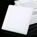 86x86mm Wall Socket Blank Cover Panel Plastic Outlet T6R7 Plate Too Bezel R7D9
