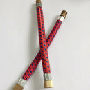 2pcs Bike Pump Extension Hose American Valve Extender Tube Schrader Valves