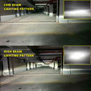 H11 Led Headlight Bulbs 72W Headlamp Conversion Kit Replacement 6500K White