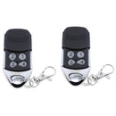 2packs Replacement Repair Garage Door Remote Cloning Key Opener for Nice Flor-S