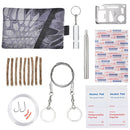 Multifunctional Outdoor SOS Emergency Kit F5 Hiking Camping Survival Tools