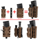 Magzazine Pouch Molle Clip Pistol Military Mag Pouch Holster Fastmag Belt Clip