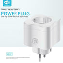Wireless Smart EU Plug WiFi Socket Power Monitor Switch for Google Home/Alexa