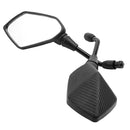 2pcs Universial 10mm Motorcycle Back View Mirror Scooter E-Bike Rearview Mirrors