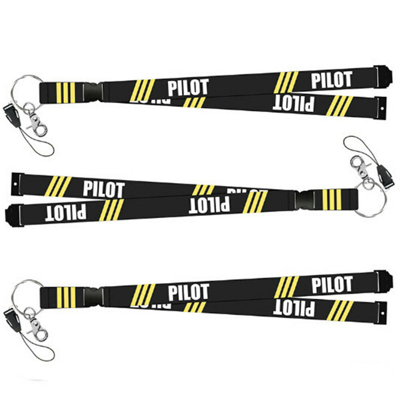 remove before flight fashion pilot lanyards for key neck strap id card badge*LJ