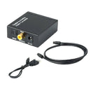 Coaxial Optical  SPDIF To RCA Analog L / R Adapter