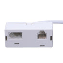 RJ11 Male Plug to RJ11 UK BT Telephone Socket Adapter Splitter D8Q3