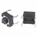 100 Pcs 6 x 6mm x 4.3mm Panel PCB Momentary Tactile Tact Push Button Switch