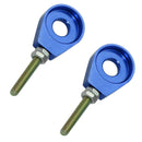 Blue 12mm Chain Adjuster Block Tensioner for Pit Quad Dirt Bike ATV CRF50