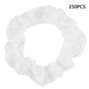 250pcs Disposable Car Steering Wheel Covers Clear Plastic Protective Cover