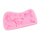 Silicone Molds Fondant Chocolate Moulds Christmas Cake Decorating Tools