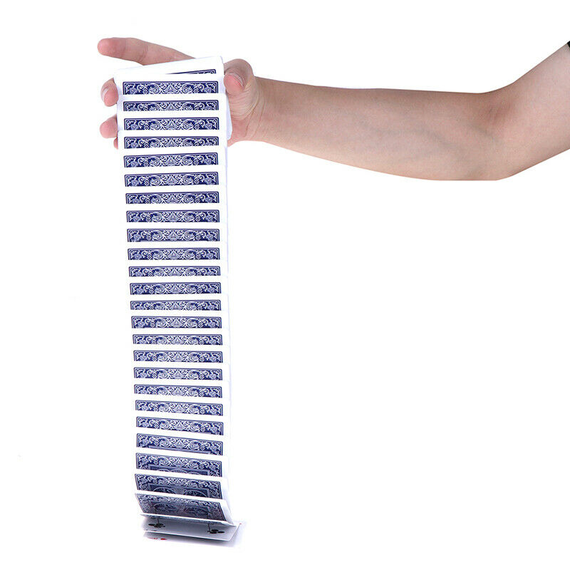 Electric deck magic props card magic trick stage acrobatics waterfall cardME