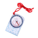1pc Portable Compass Ruler Scale Scout Hiking Camping Boating Orienteering Map3C