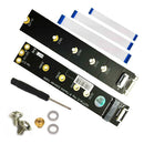 Riser PCI-e x1 to NGFF M.2 Key B Adapter Card Riser Extender Extension Wire