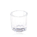 Glass Dappen Dish Crystal Octogonal Cup Pot Acrylic Nail Art Liquid OZ