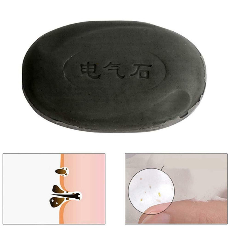 Hot Activated Bamboo Charcoal Blackhead Acne Remover Oil Control Handmade Soap