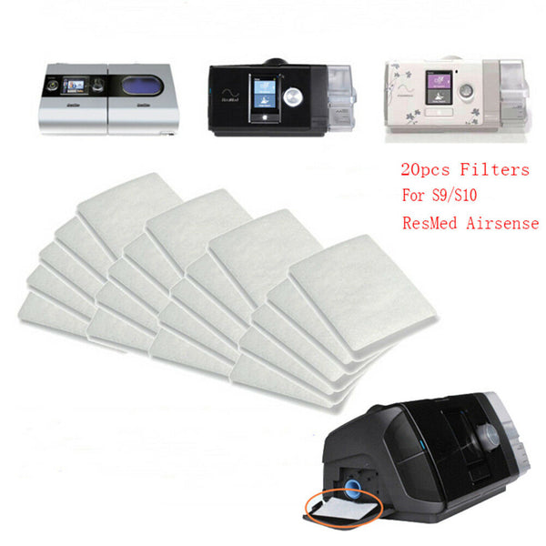 20Pcs/bag Disposable Universal Replacement Filters For S9/S10 ResMed AirSense Nw