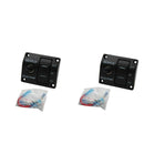 2pcs  3-Way Bilge Pump Switch Panel