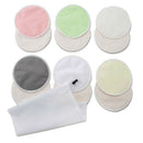 Organic Bamboo Nursing Pads (12 Pack) with Bonus Laundry Bag By - Washable