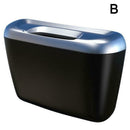 Car Interior Waste Garbage Dust Box Cup Storage Bag Trash Can Bin Holder
