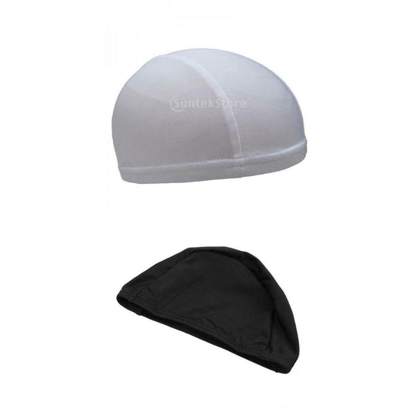 2 Pieces Sport Caps Hats Cycling Hiking Beanie Dome Caps for Ladies Men Soft