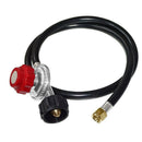 High Pressure Propane 0-30 PSI Adjustable Regulator with 4 Feet QCC1/Type1