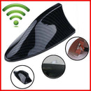 Universal Auto Car Shark Fin Roof Antenna Radio FM/AM Decorate Aerial Black