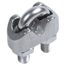3mm 1/8 Inch Stainless Steel Wire Rope Cable Clamp Clips 30 Pcs
