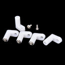40 pcs/lot L Type PCB Mounting Feet with Screw for arcade JAMMA MAME Board FT