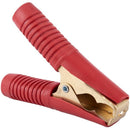 100A Car Battery Test Lead Insulated Crocodile Alligator Clip lamp Red