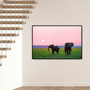 1000 Pieces Paper Jigsaw Puzzles Two Elephants Assembling Picture Kit