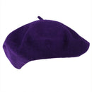 Women's Fashion Casual Beret Beanie Hat purple
