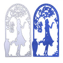 Metal Steel Cutting Die Stencil Women Scrapbooking Album Paper Card Craft