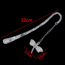 Luminous Creative Dragonfly Butterfly Retro Metal Moon And Stars Book Marks FT