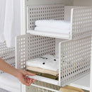 Detachable Clothes Organizer Wardrobe Partition Board Rack Drawer Clothes S